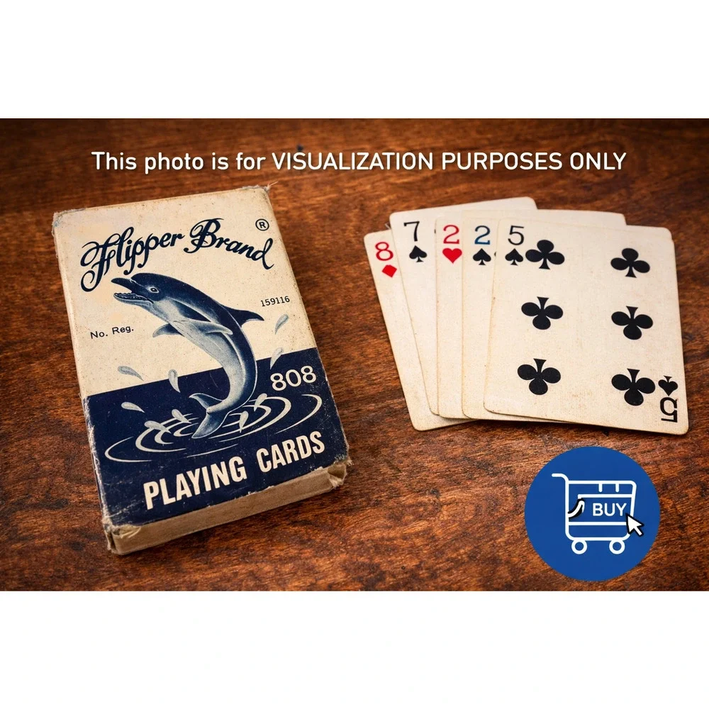 Vintage Flipper Brand 808 Playing Cards 159116